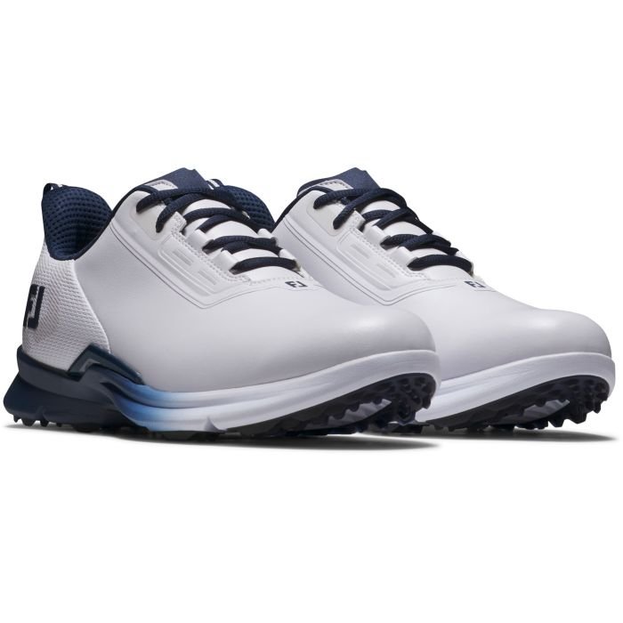 FootJoy Fuel Golf Shoes White/Blue 55422 - Carl's Golfland