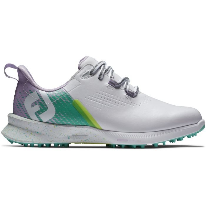 FootJoy Women's Fuel Golf Shoes White/Green 90684 - Carl's Golfland
