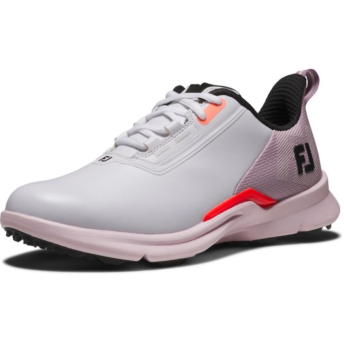 FootJoy Women's Fuel Golf Shoes White/Pink/Coral 90884 - Carl's