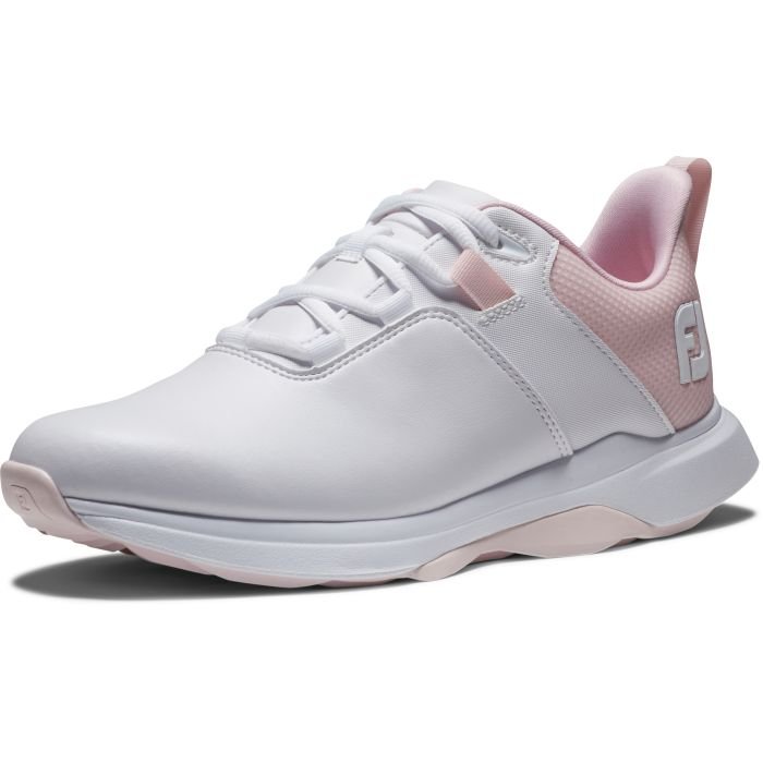 FootJoy Women's ProLite Golf Shoes White/Pink 98200 - Carl's Golfland