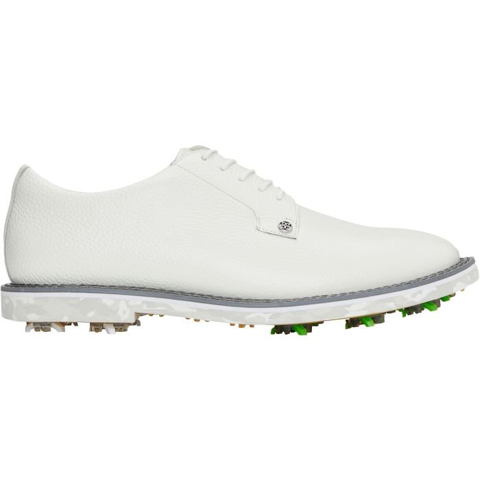 G/FORE G/LOCK Gallivanter Pebble Leather Camo Golf Shoes Snow