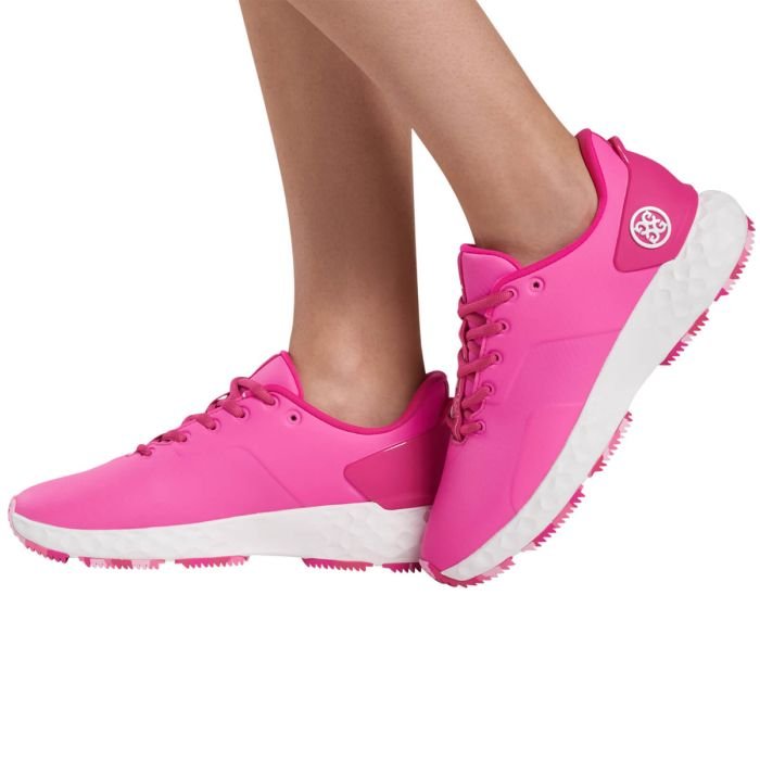 G/FORE Women's MG4+ Golf Shoes 222 Day Glo Pink - Carl's Golfland