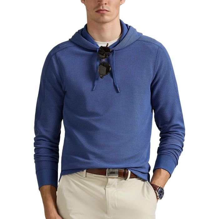 RLX Ralph Lauren Performance Waffle-Knit Golf Hoodie - Carl's Golfland