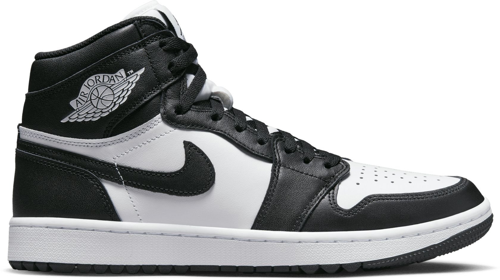 Nike Air Jordan 1 High G Golf Shoes White/Black - Carl's Golfland
