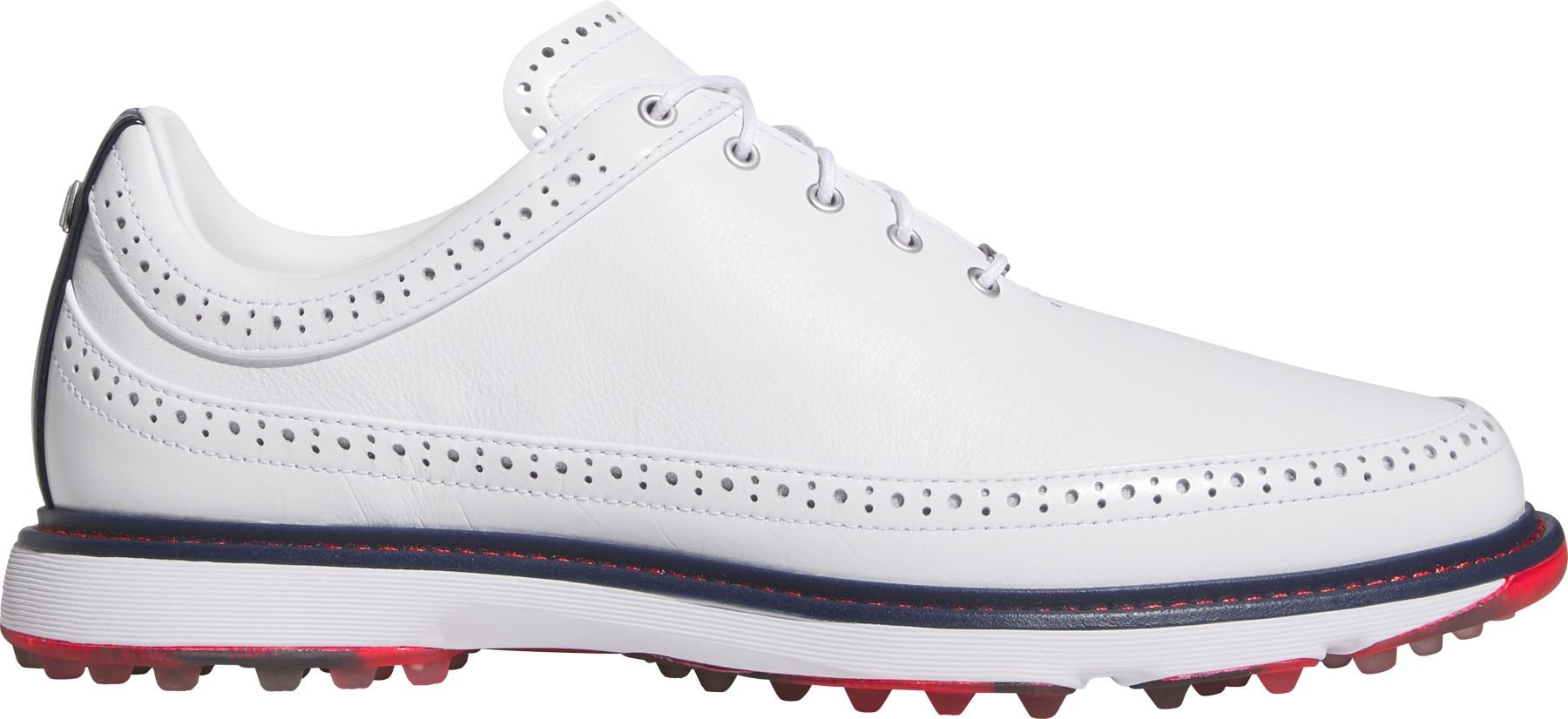 adidas MC80 Spikeless Golf Shoes Cloud White/Collegiate Navy