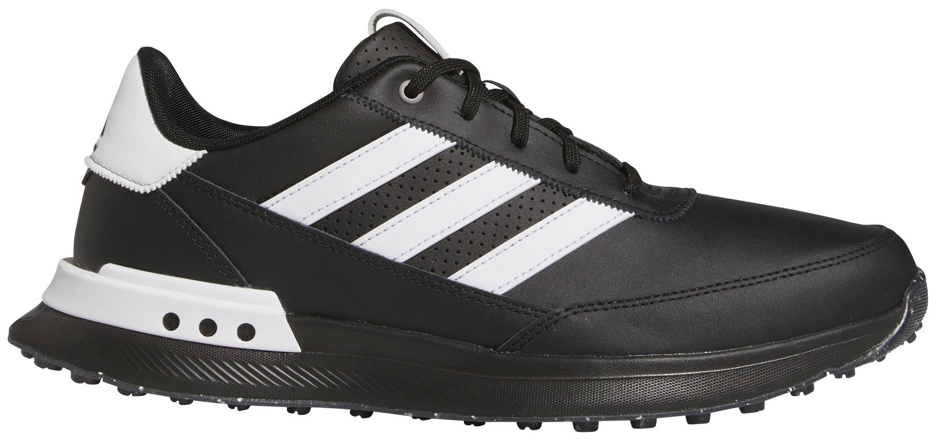 adidas S2G Spikeless Leather 24 Golf Shoes Core Black/Grey Four