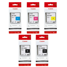 Canon PFI-120 5 Colour Ink Cartridge Multipack