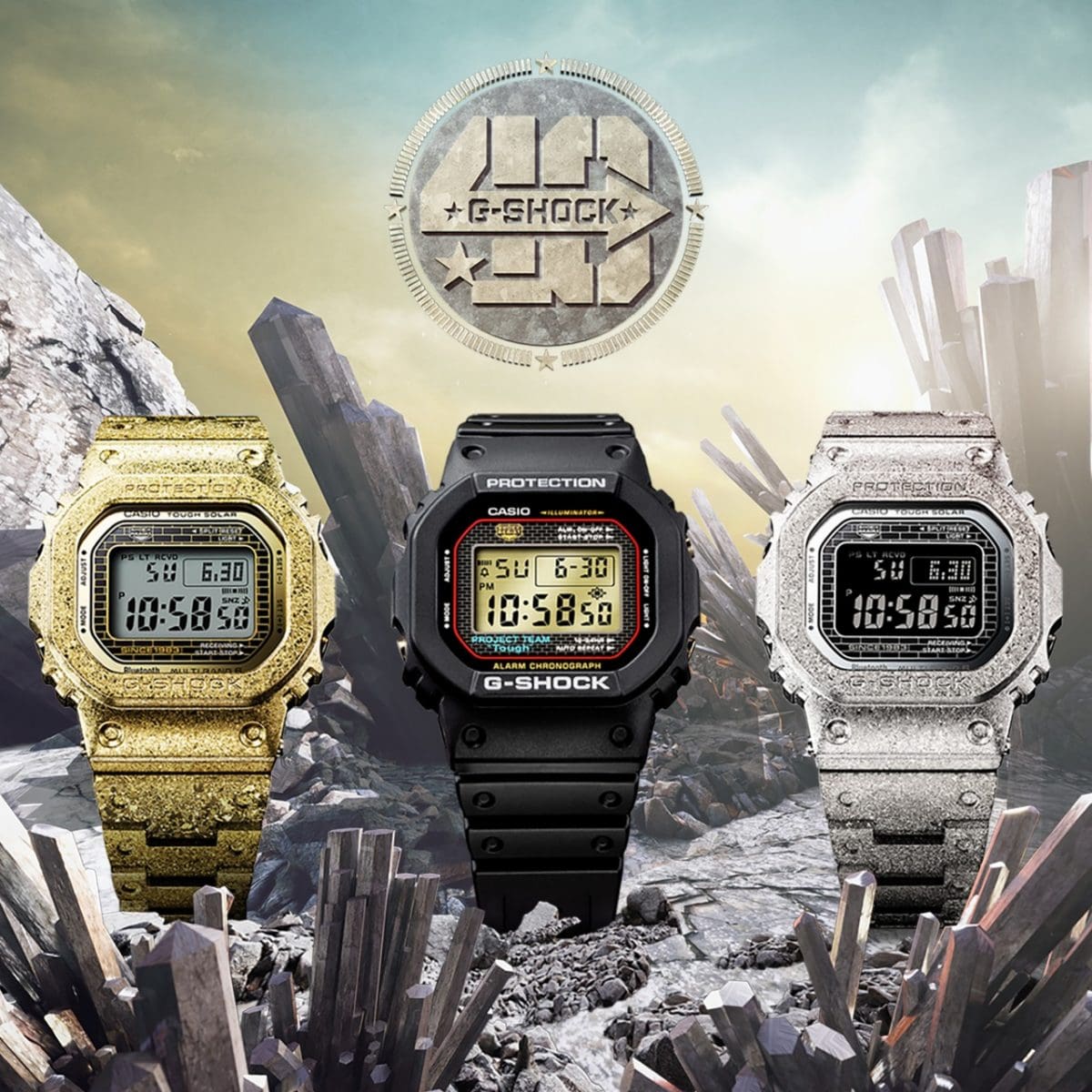 DW5040PG-1 | Limited Edition Watch: 40th Anniversary | CASIO