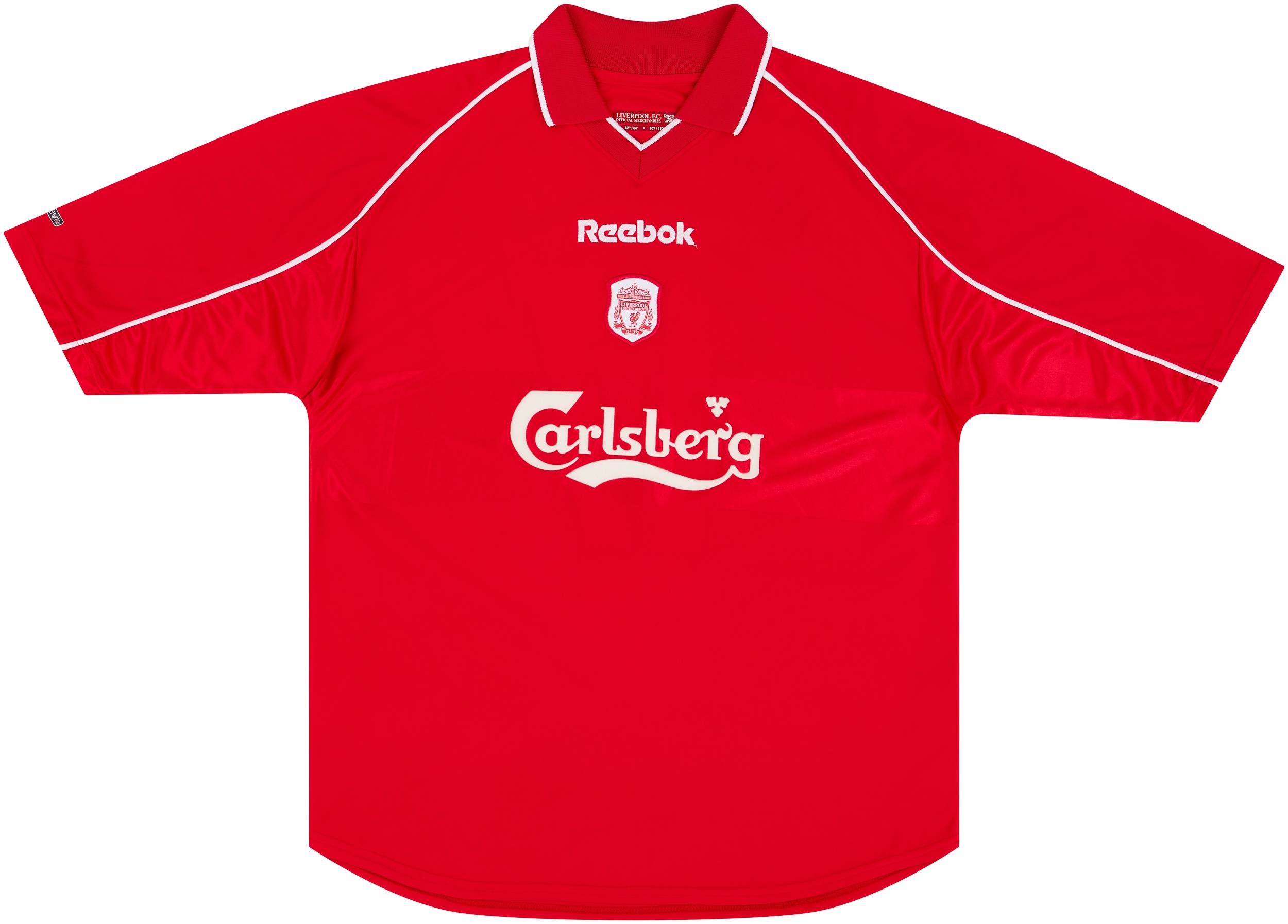 2000-02 Liverpool Home Shirt Gerrard #17
