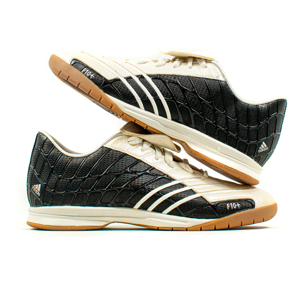 Adidas F10+ Spider 2004 White Black Indoor – Classic Soccer Cleats