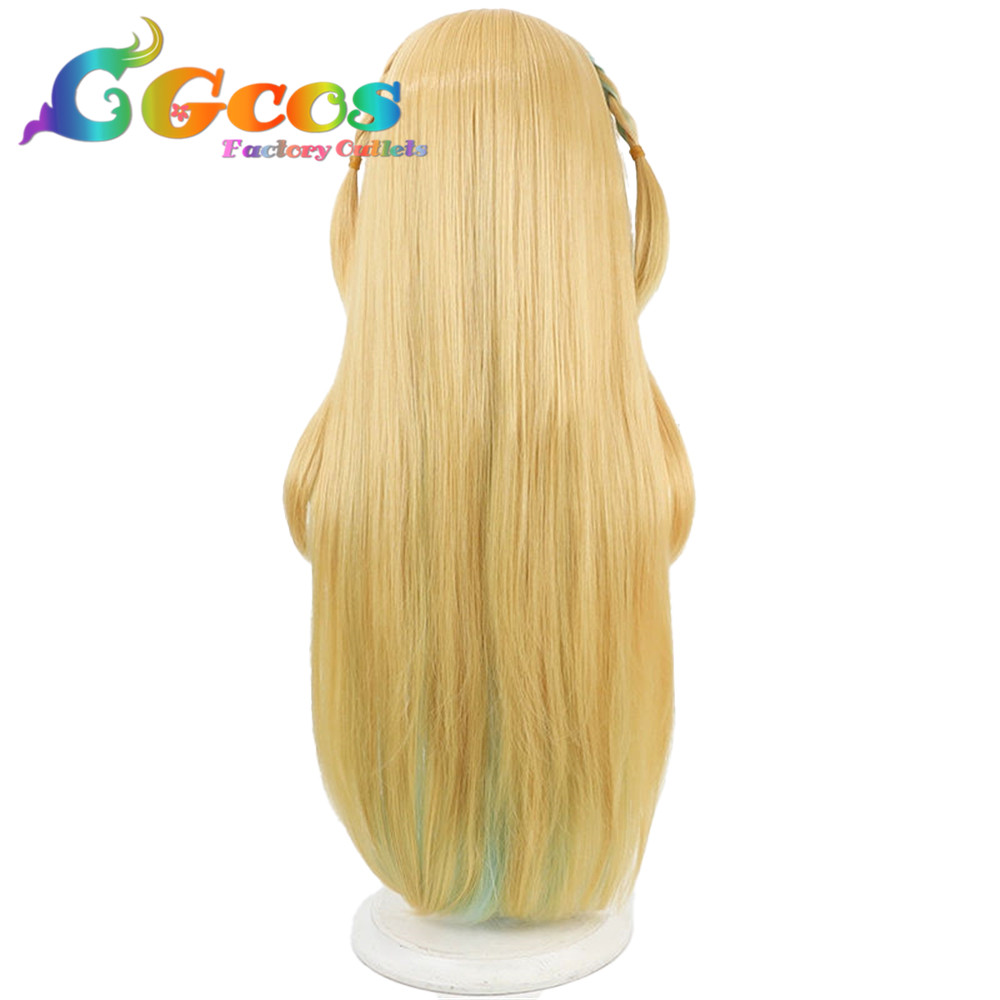 コスプレウィッグ バーチャルYouTuber Vtuber 立伝都々 白ワンピース