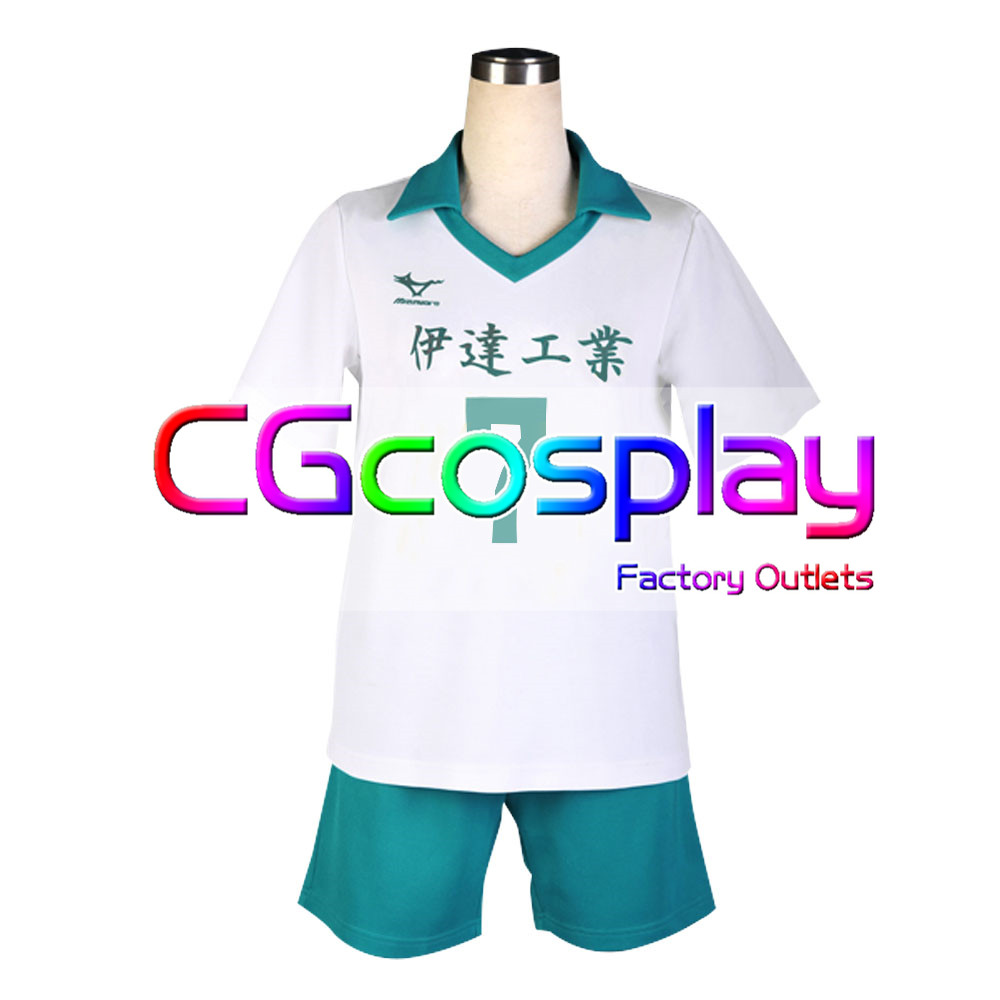 ハイキュー!! 伊達工業高校 ユニフォーム 青根高伸 二口堅治 小原豊