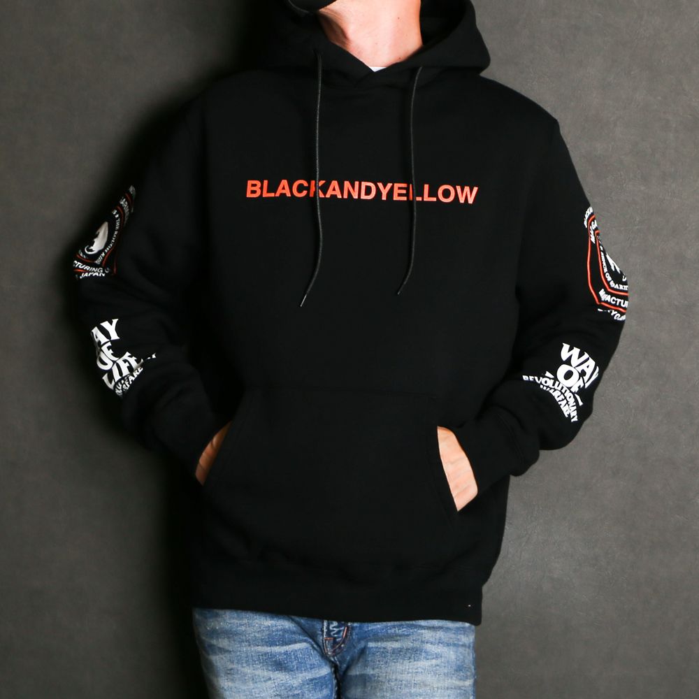 RATS - MC HOODIE BLACK / プルオーバーパーカー / 21'RTC-1002