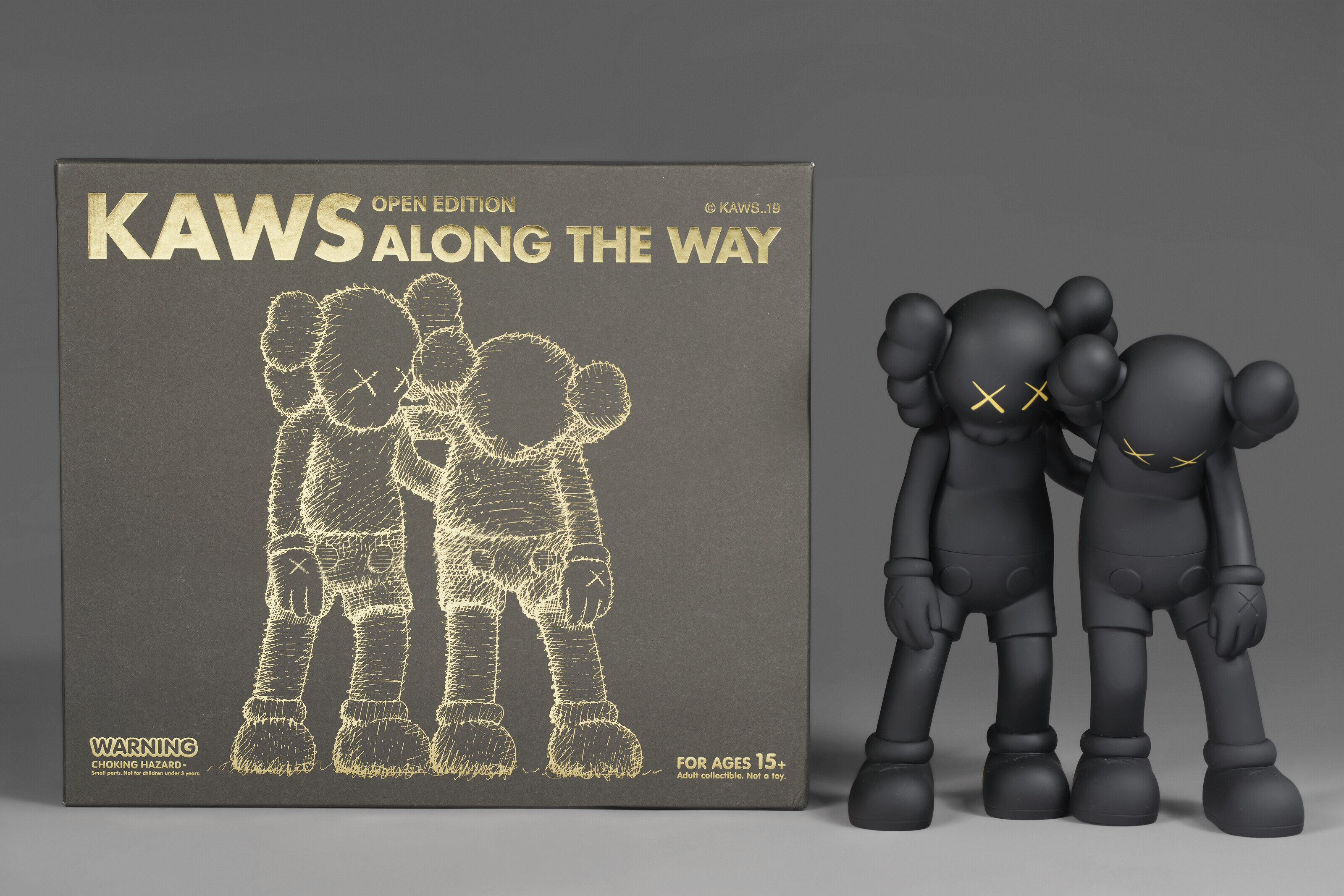 KAWS (B. 1974), ALONG THE WAY (BLACK) | Christie's