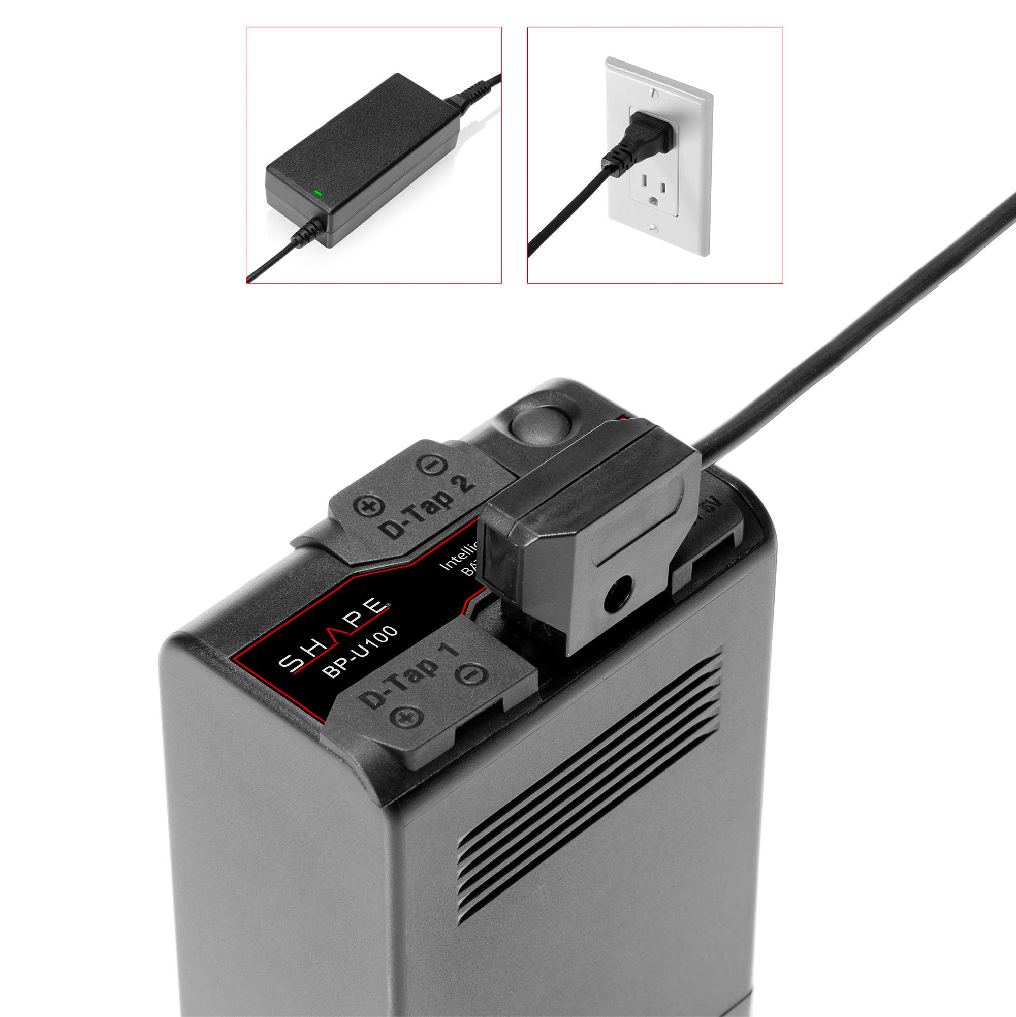 SHAPEがBP-U100 トラベルチャージャー付きバッテリーキットを発売