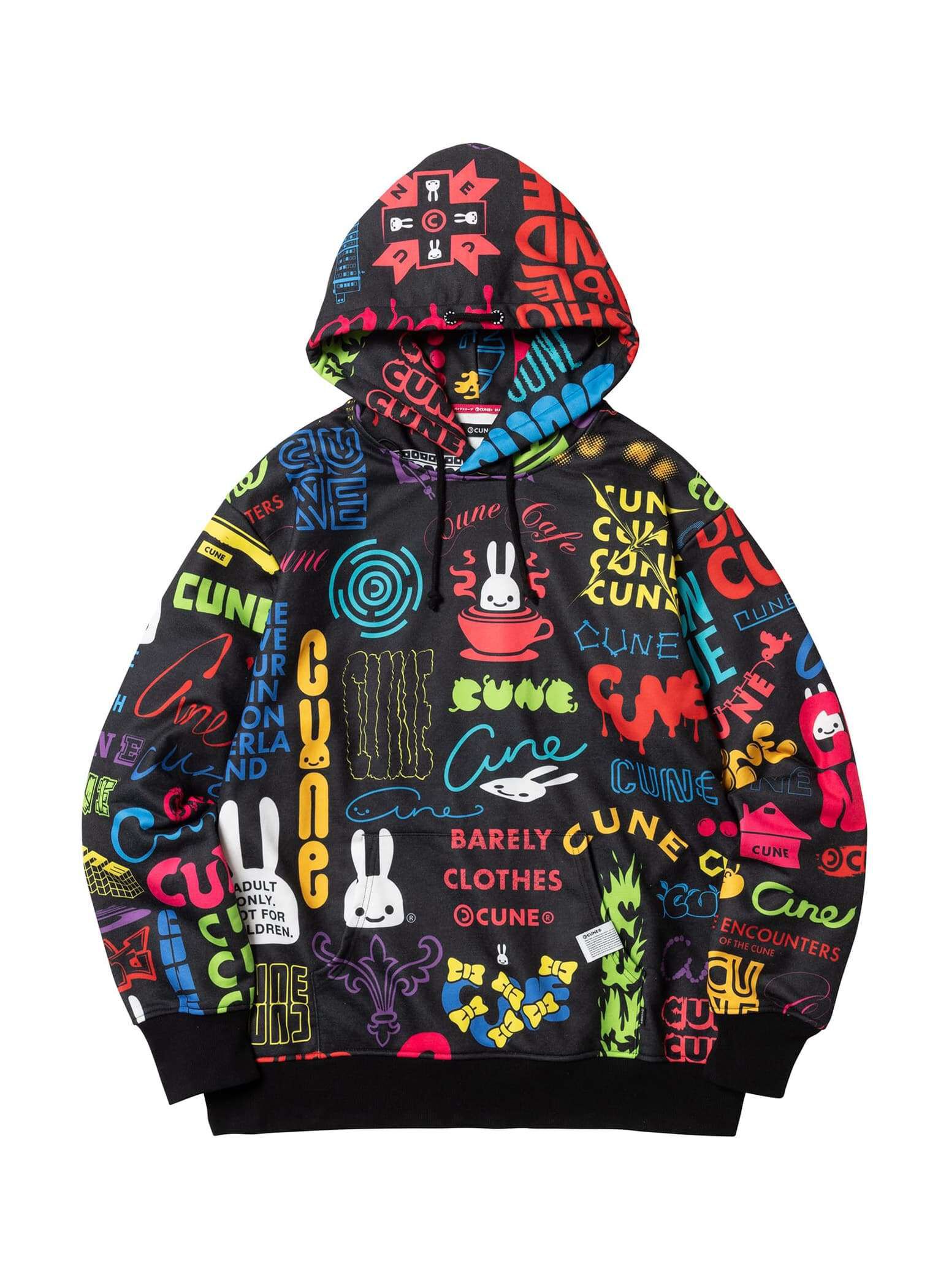 30th ANNIV Hoodie with lots of logos