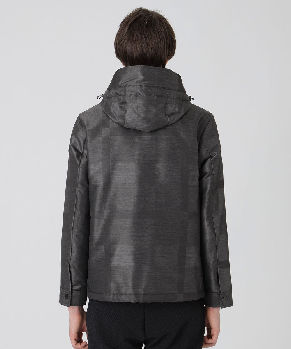 シャドークレストブリッジチェックパデッドパーカー（ブルゾン