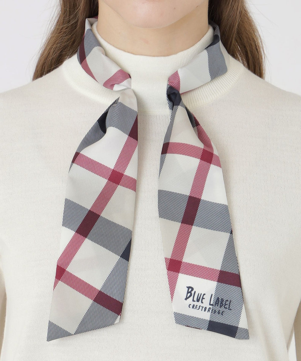 ウールアクリルブレンドスカーフニット（ニットウェア）｜BLUE LABEL