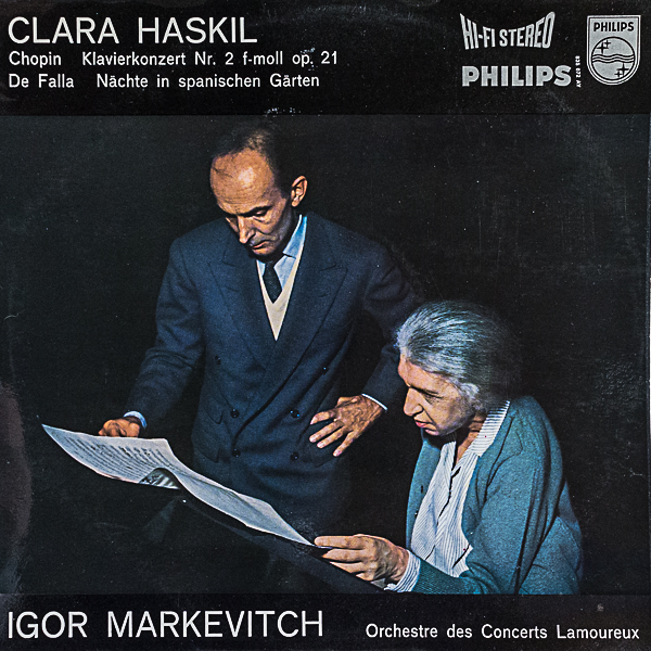 クララ・ハスキル（pf）/ショパン：ピアノ協奏曲第2番ヘ短調作品21（美