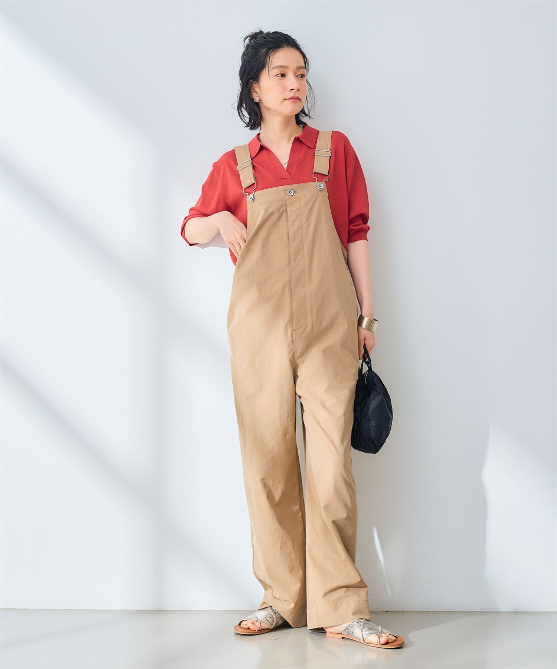 UV/吸水速乾》エブ楽 イージーサロペット CROSS FUNCTION｜クロス