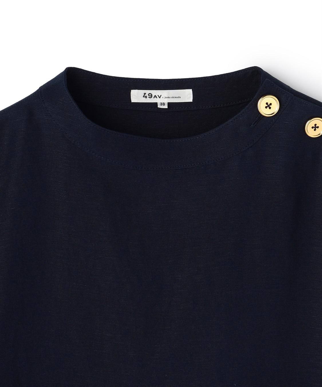 リネンブレンドワンピース 49AV JUNKO SHIMADA｜クロスプラス公式通販