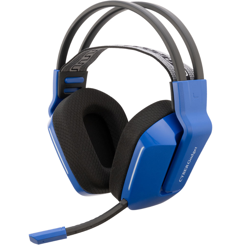 CYBER・ワイヤレスゲーミングヘッドセット（PS5／SWITCH／PC用