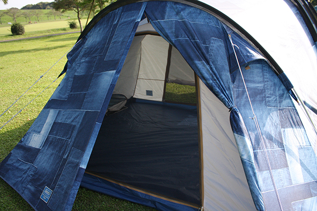 コールマンの“INDIGO LABEL”からトンネル型2ルームテントが登場