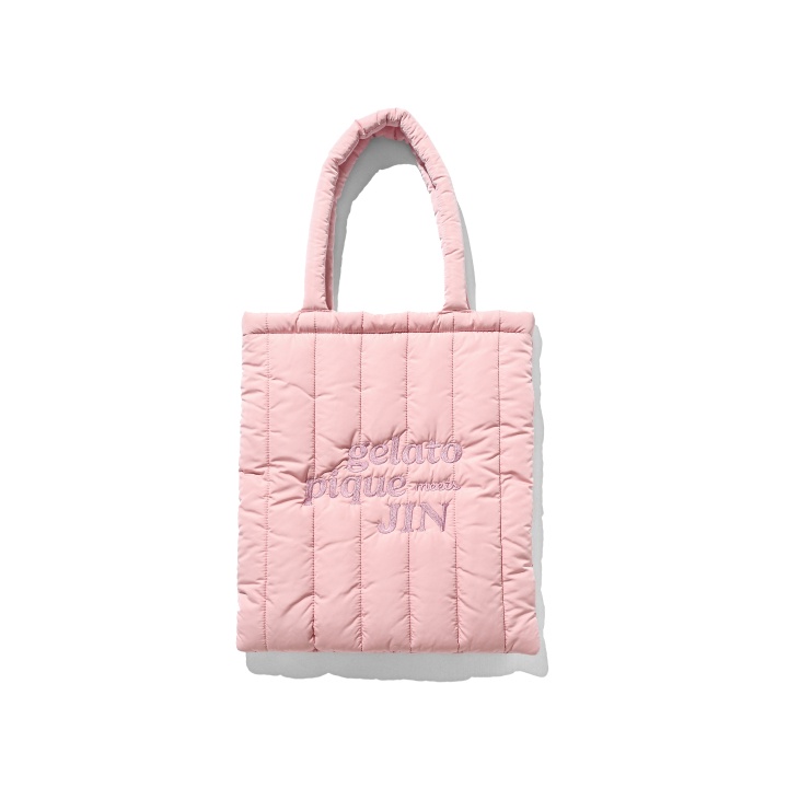 gelato pique meets JIN Quilting Tote Bag (Pink) - A-KPOP