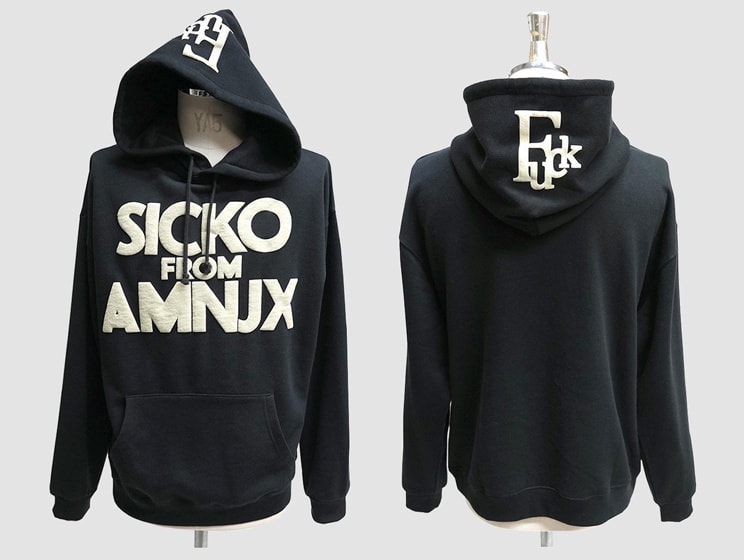 SICKO FROM AMNJX HOODIE of AMNJX