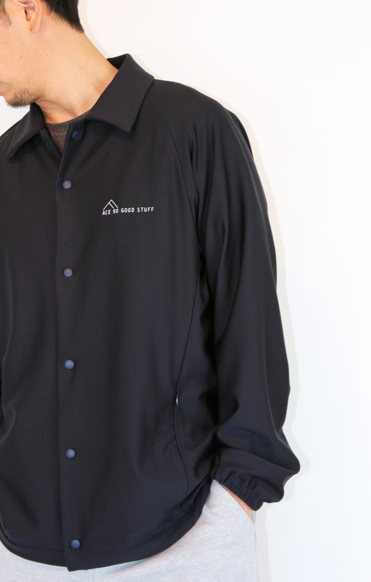 STRETCH COACH JACKET – ACE 90 GOOD STUFF