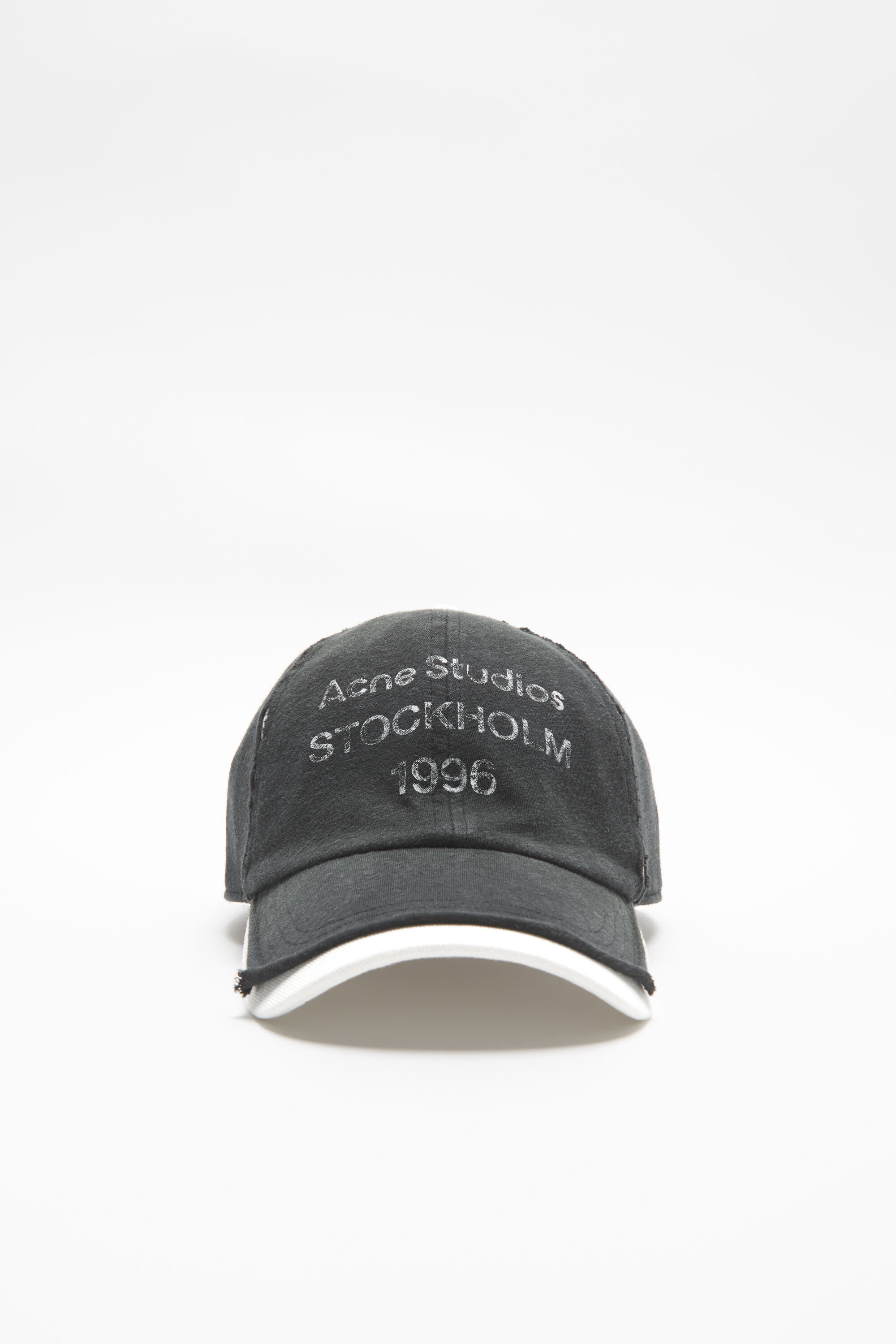 Acne Studios - Logo stamp cap - Black