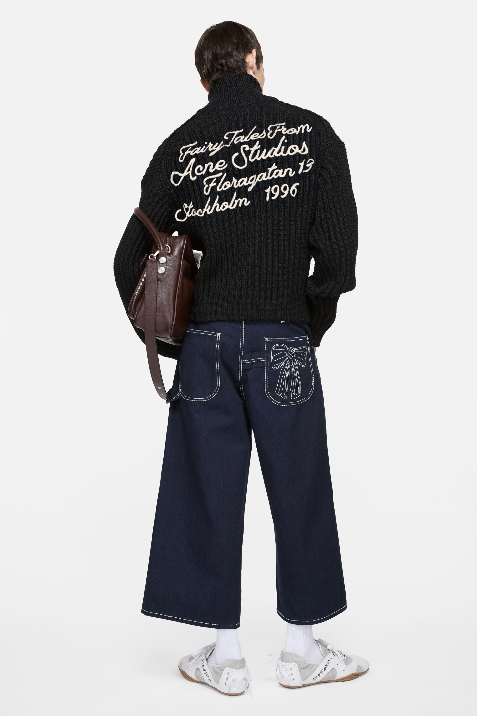 Acne Studios - ウールジップカーディガン - ブラック