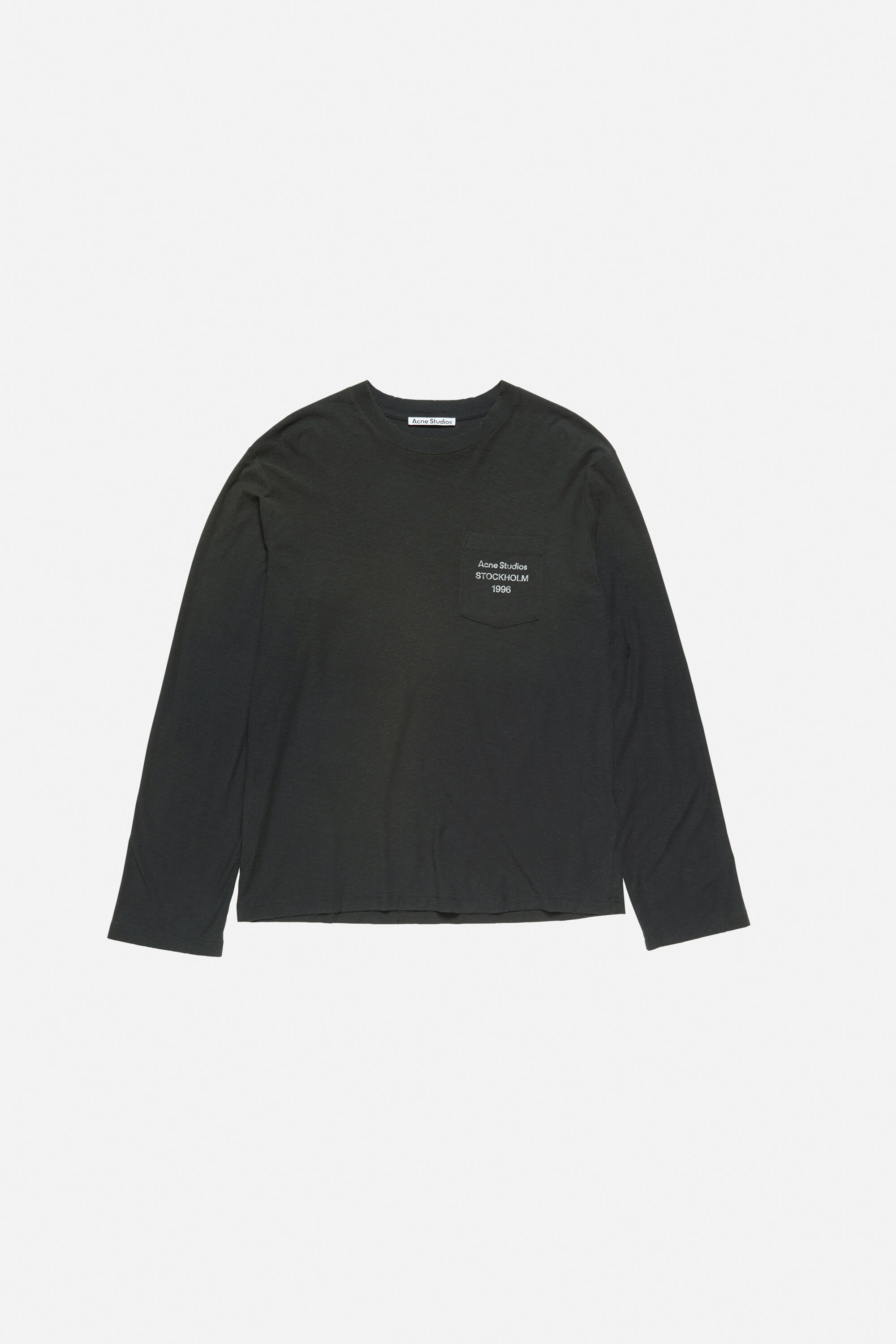 Acne Studios - ロゴTシャツ - フェイデッドブラック