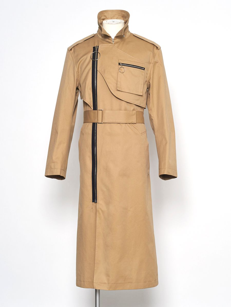 YUKI HASHIMOTO - フードトレンチコート - DETACHABLE HOODED TRENCH
