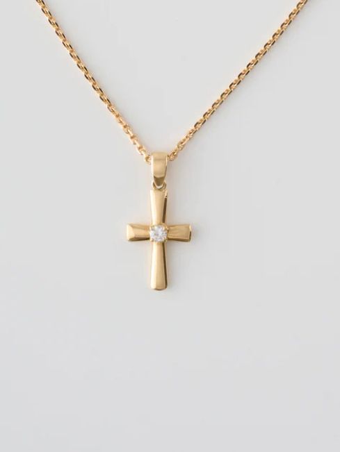 SHRINE - クロスネックレス - CROSS NECKLACE - GOLD | ADDICT WEB SHOP
