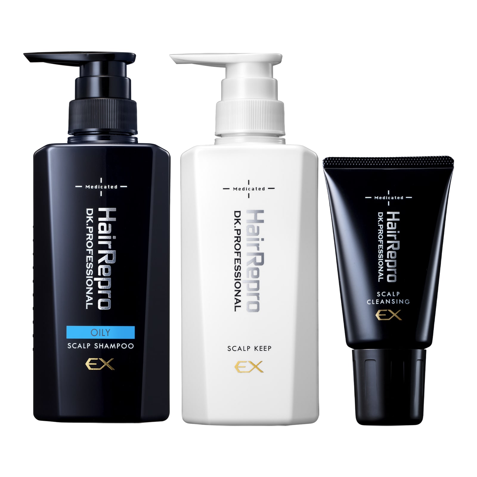 ヘアリプロ 薬用スカルプシャンプーEX(オイリー) Mサロン品質の育毛