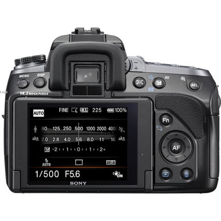 Sony A550 DSLR 14.2MP 3in LCD CMOS Sensor Camera - Adorama