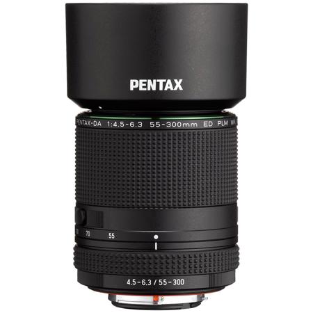 Pentax HD Pentax-DA 55-300mm f/4.5-6.3 ED PLM WR RE Lens 21277