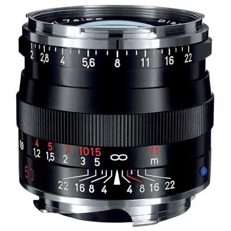 Zeiss 50mm f/2.0 Planar T* ZM Lens for Leica M, Black 1365-661