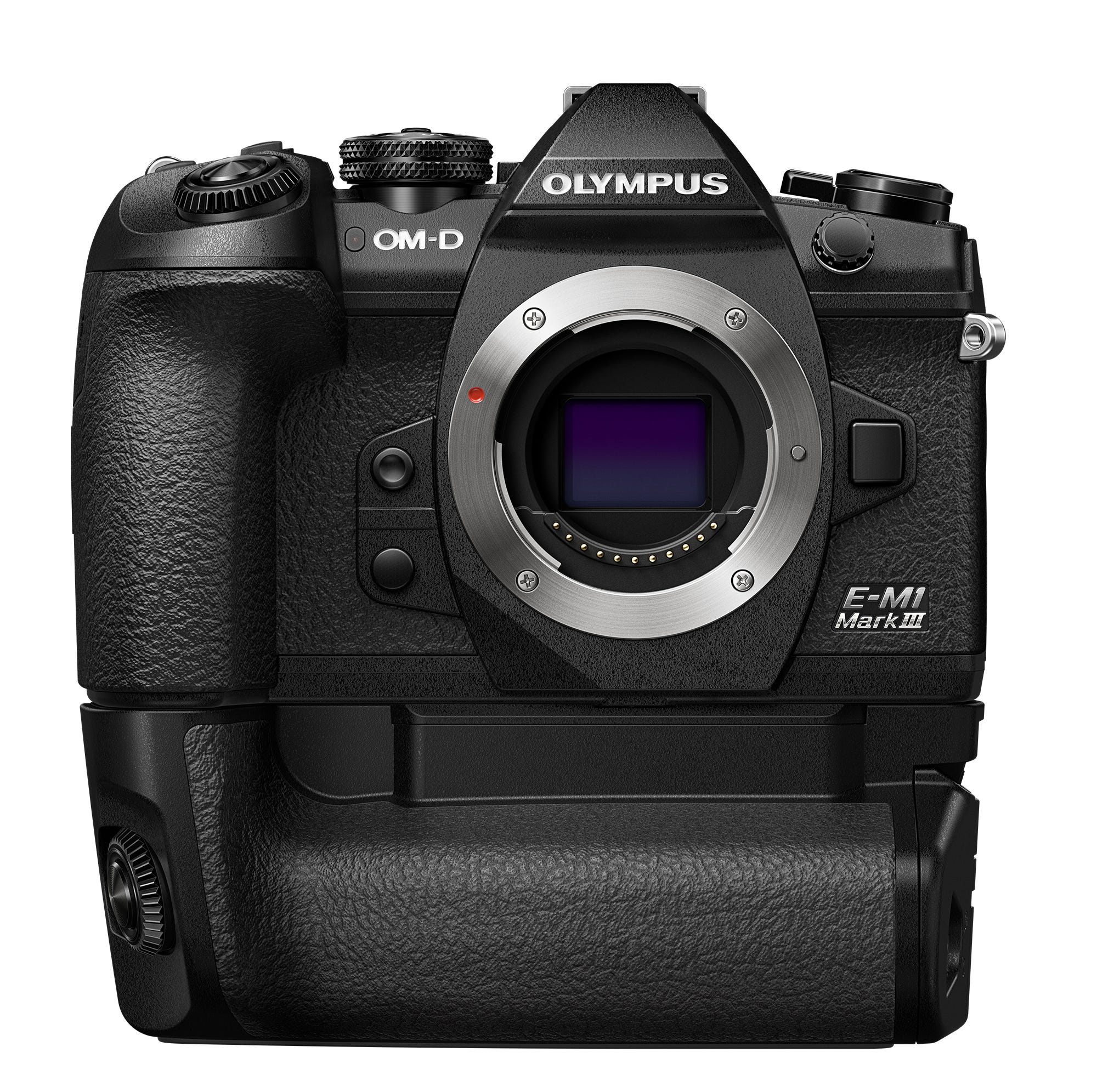 Olympus OM-D E-M1 Mark III Mirrorless Digital Camera Body, Black