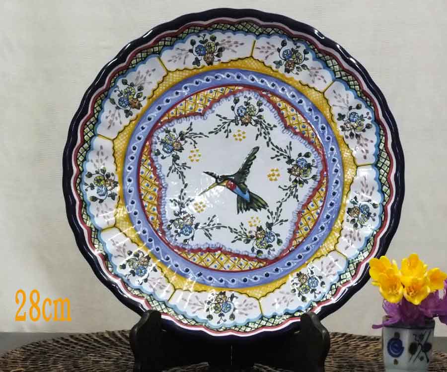 タラベラ焼き探訪、プエブラ・メキシコ（タラベラ陶器）