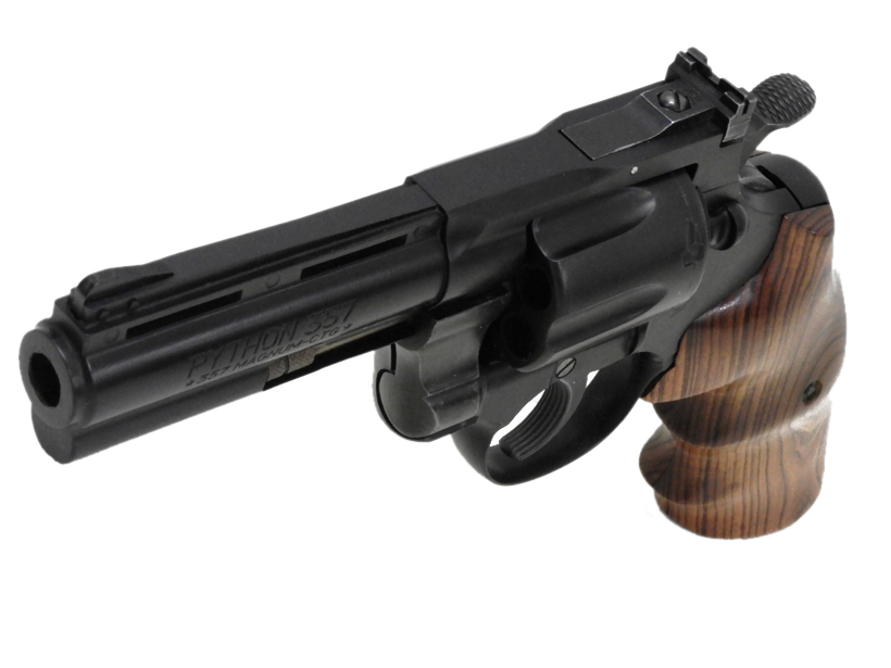 MGC] コルトパイソン 357マグナム 4インチ ABS HW 木製グリップ