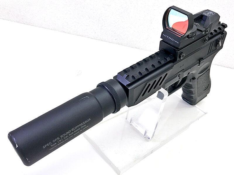 東京マルイ] グロック18C 電動ハンドガン ドットサイト&サイレンサー