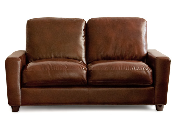 2人掛けレザーソファ ボンデッドレザー 弾力クッション KRAFT | 家具