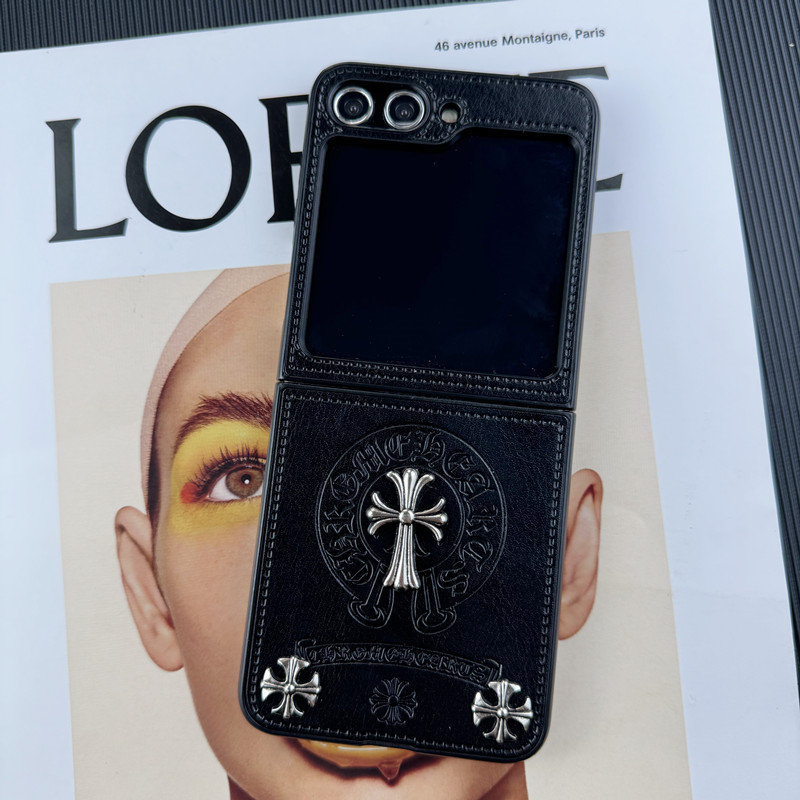 クロムハーツ Chrome Heartsgalaxy z flip6 fold6 ケースブランド人気