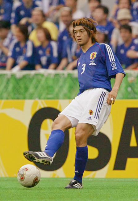 サッカー 日本代表 ユニフォーム 2002 年 日韓 W杯 背番号 3 松田直樹 サッカー 日本代表 ユニフォーム 2002 年 日韓 W杯 背番号 3 松田直樹