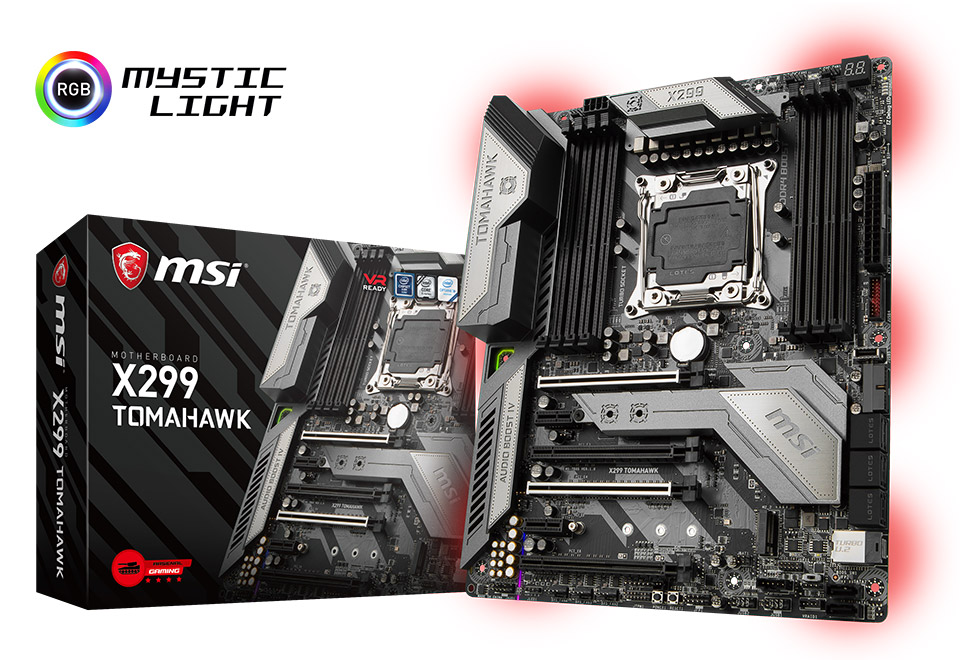 X299 TOMAHAWK | MSI マザーボード Intel X299チップセット | 株式会社