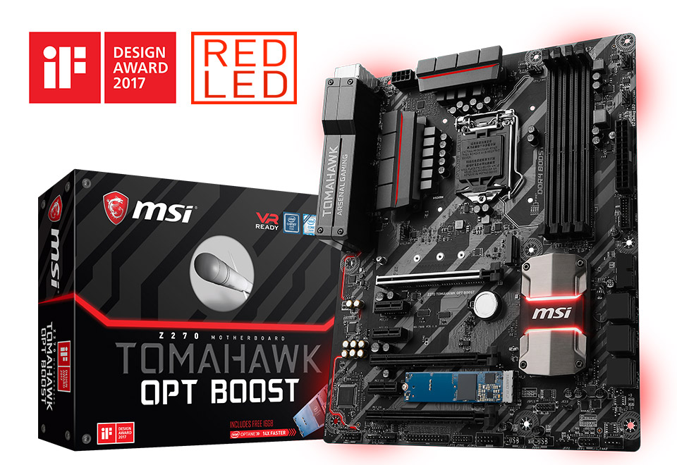 Z270 TOMAHAWK OPT BOOST | MSI マザーボード Intel Z270チップセット
