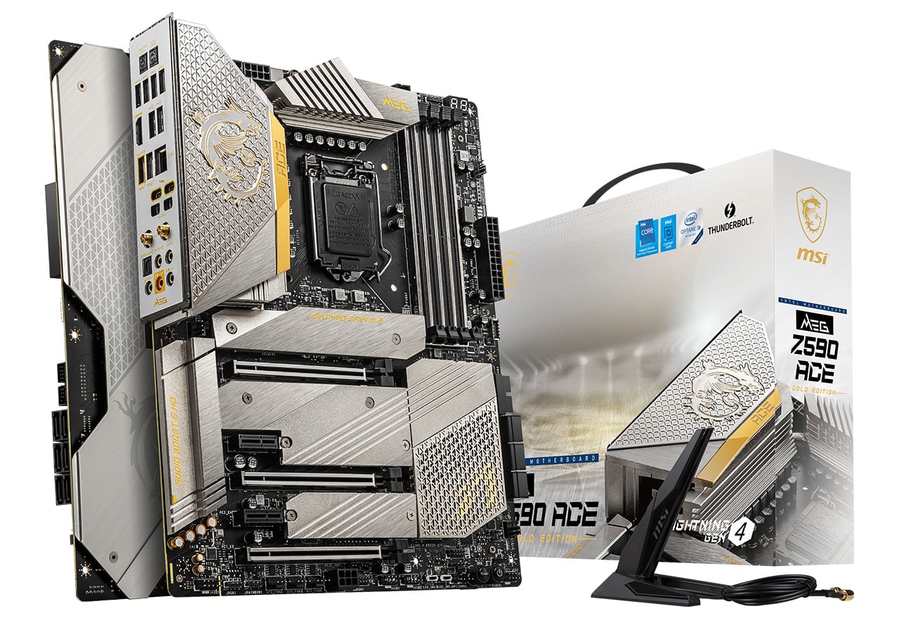 MEG Z590 ACE GOLD EDITION | MSI マザーボード Intel Z590チップ