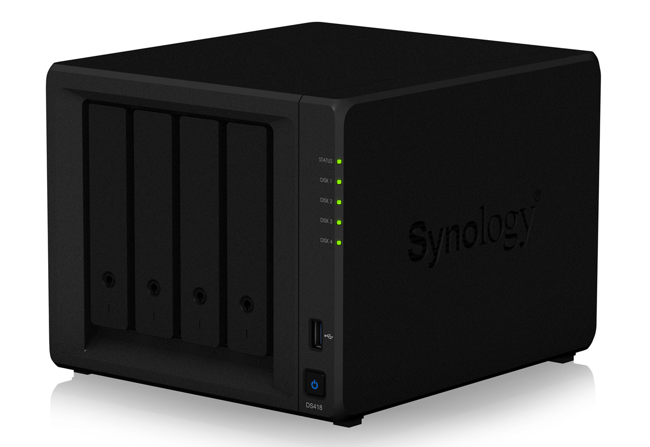 DiskStation DS418 | Synology 4ベイオールインワンNASキット | 株式